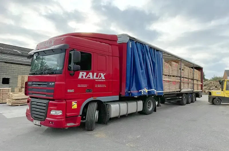 Camion de Transports Raux